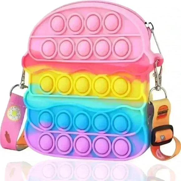 Other - Pop it Silicone Purse